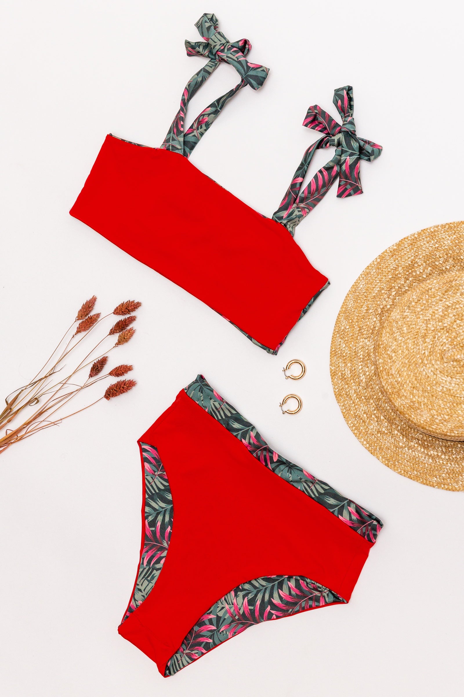 Chinca Lupe Reversible Bikini Top