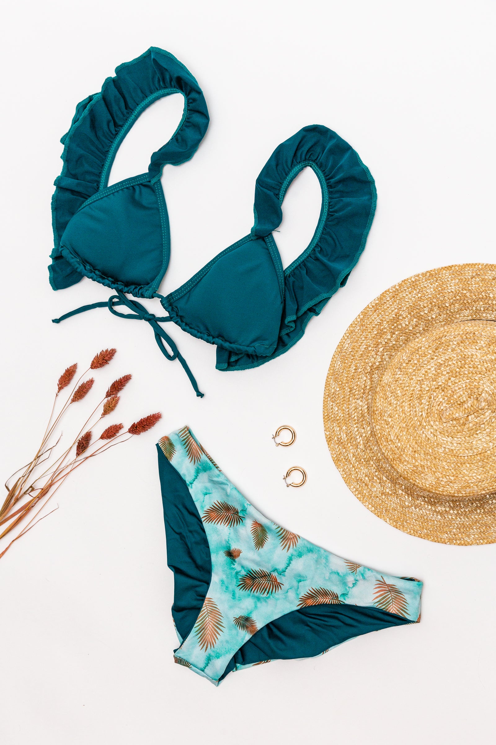 Chinca Fatima Scrunchie Bikini Bottom
