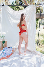 Load image into Gallery viewer, Chinca Volare High Waisted Bikini Bottom
