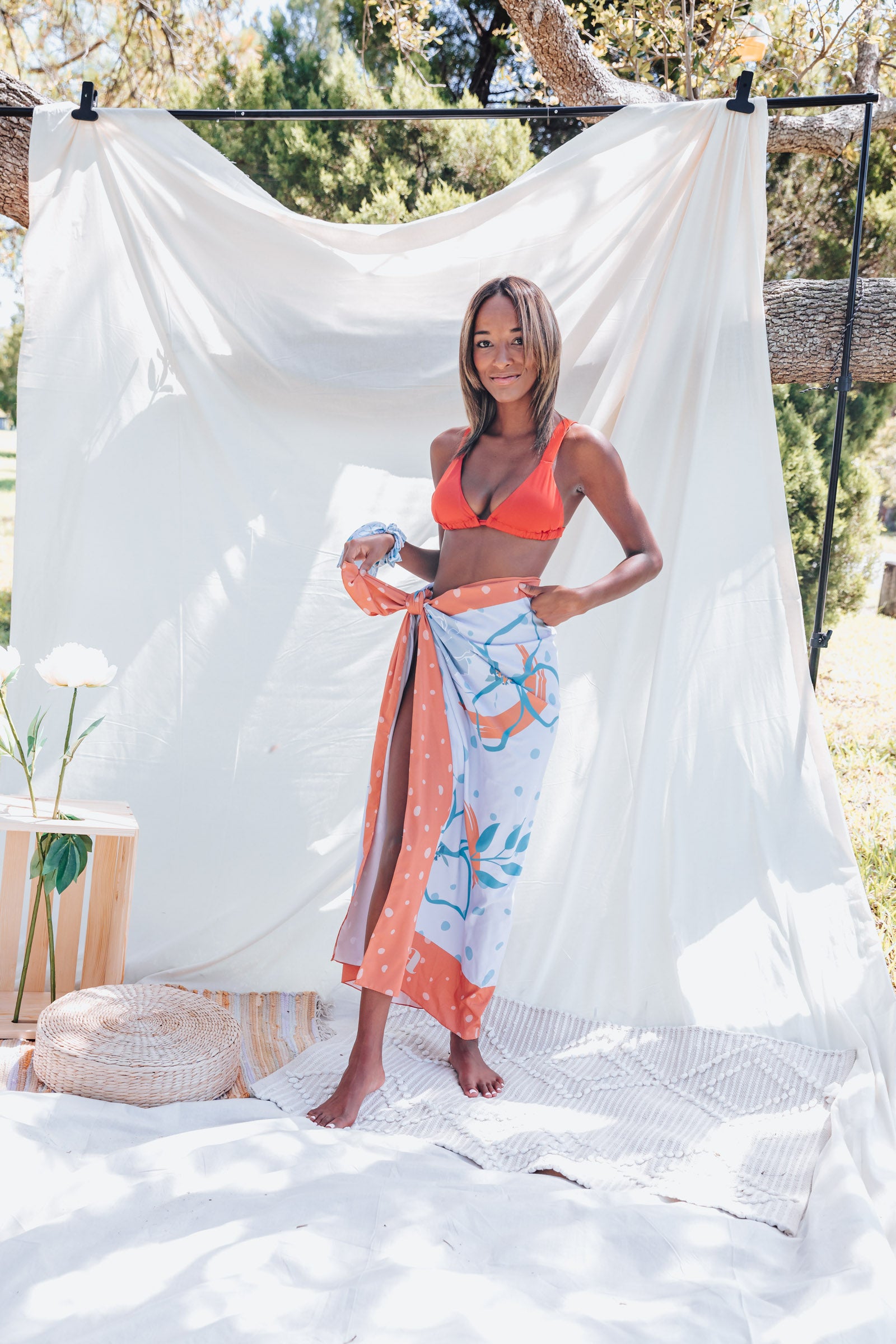Chinca Peony Sarong