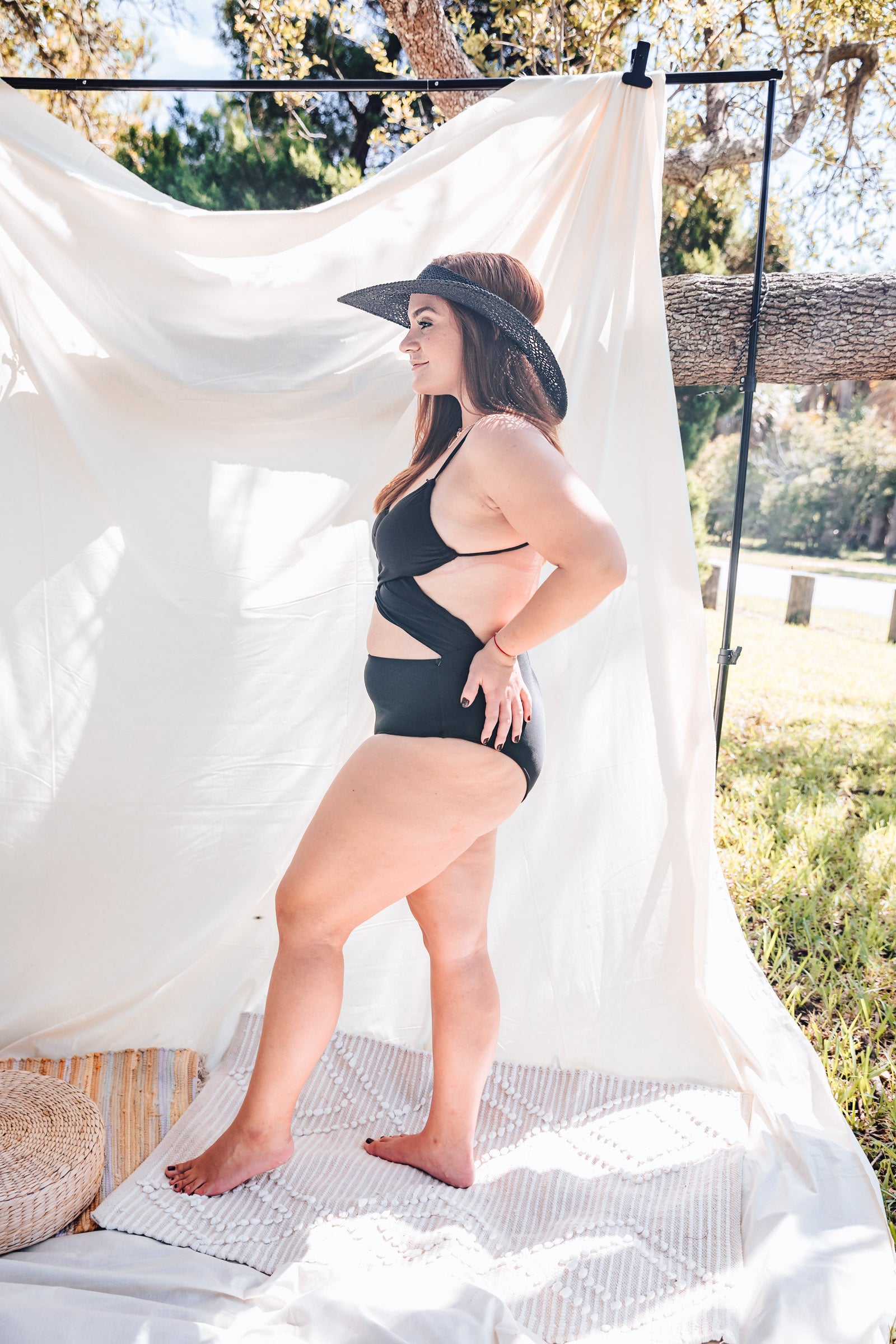 Chinca Black Cut Out One-Piece