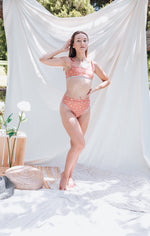 Load image into Gallery viewer, Chinca Peony Reversible Bikini Bottom
