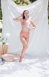 Chinca Peony Reversible Bikini Bottom