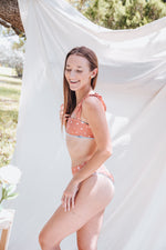 Load image into Gallery viewer, Chinca Peony Reversible Bikini Top
