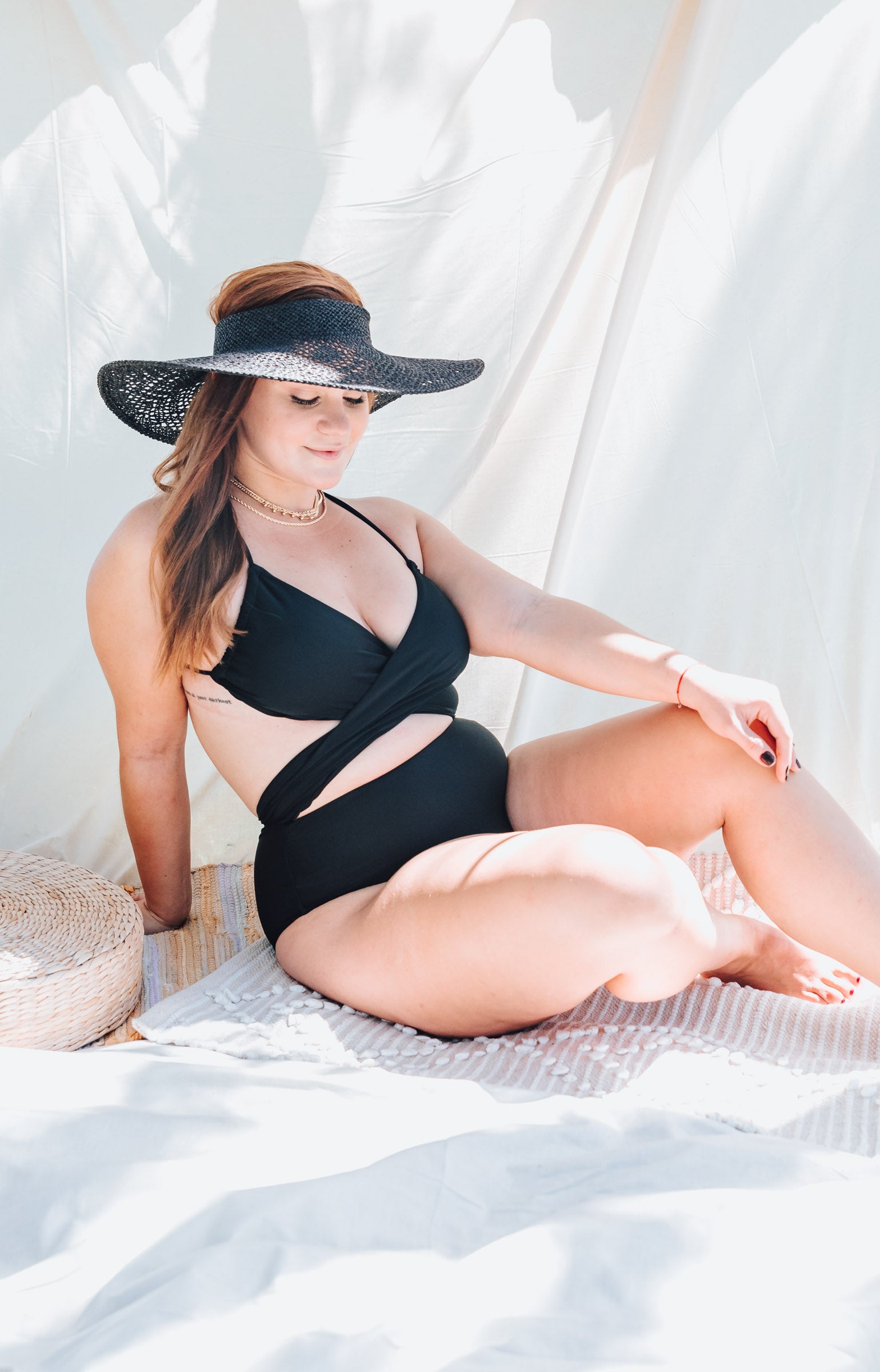 Chinca Black Cut Out One-Piece