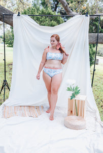 Chinca Peony Reversible Bikini Bottom