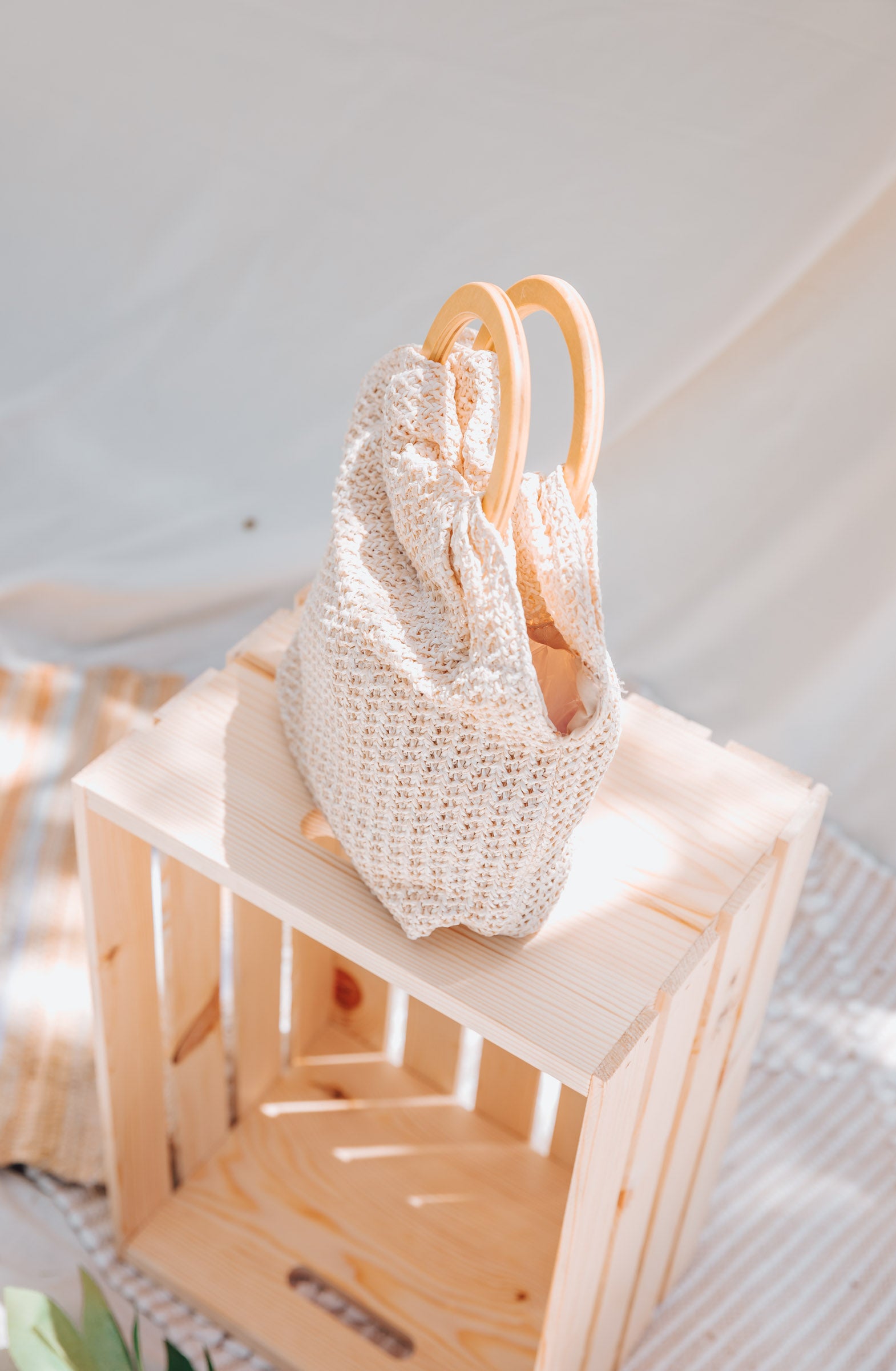 Chinca Straw Bag