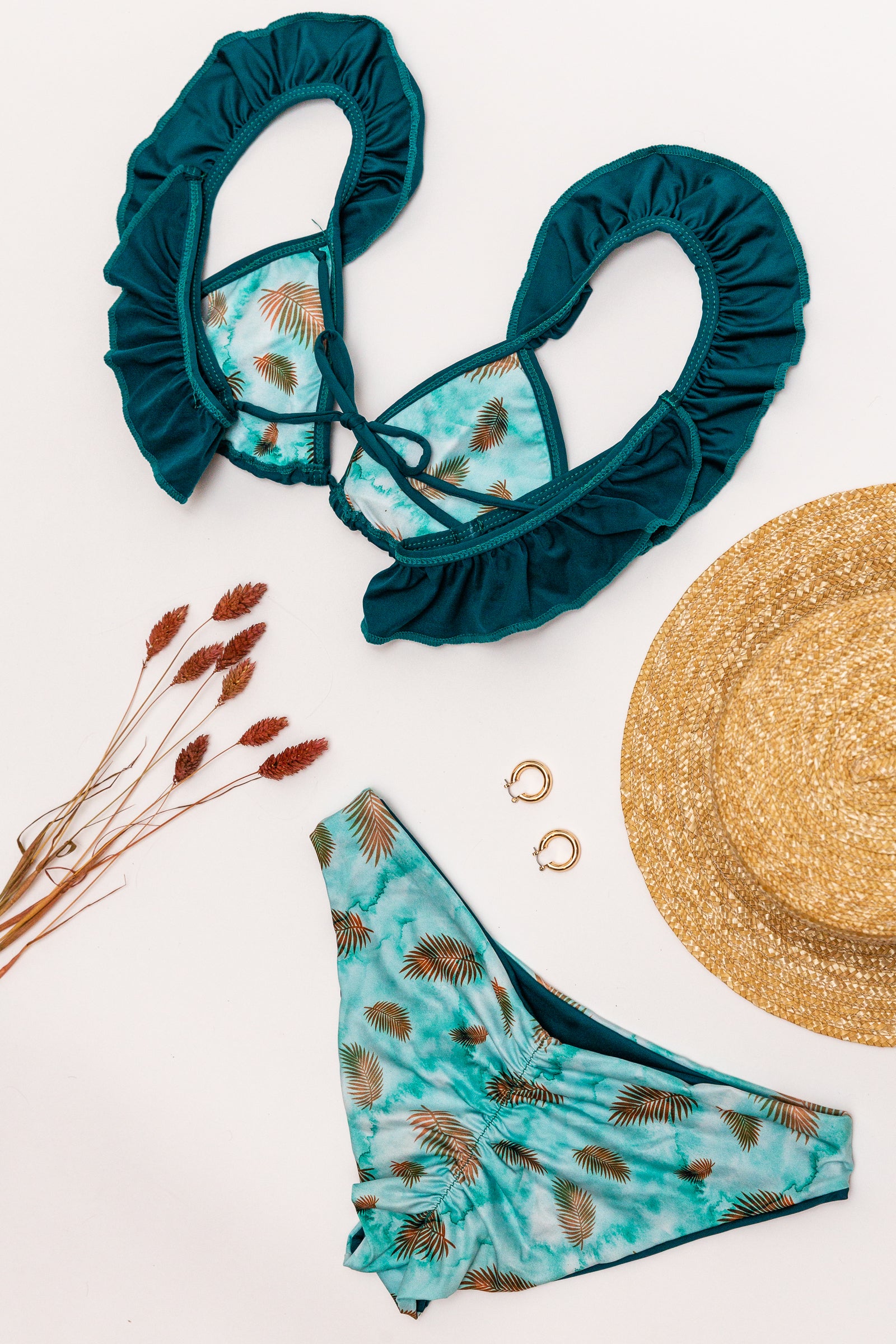 Chinca Fatima Scrunchie Bikini Bottom