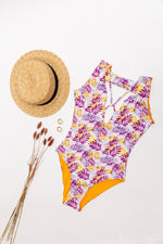 Load image into Gallery viewer, Chinca Rosario Reversible One Piece Swimwear

