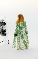 Load image into Gallery viewer, Chinca Olive Roads Kimono

